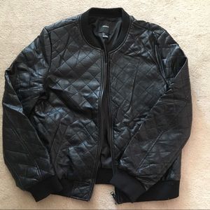 Black Bomber Jacket